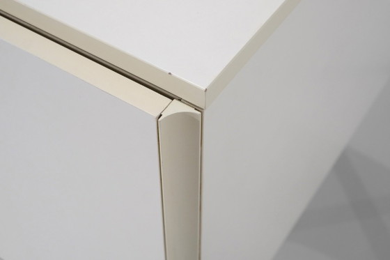 Bureau "DF2000" conçu par Raymond Loewy pour Doubinsky Frères, France 1960s. – Bureaux, Metal (photo 16 of 20)