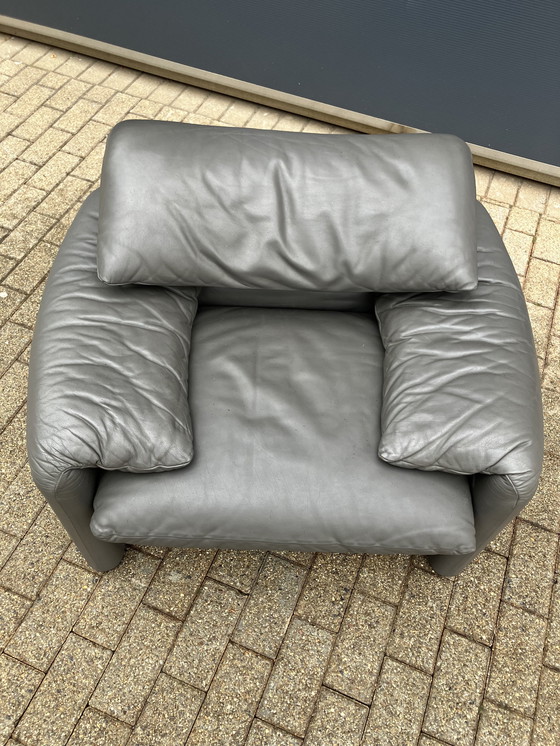 Image 1 of Cassina Maralunga 1 posto originale Grigio antracite Ottime condizioni!