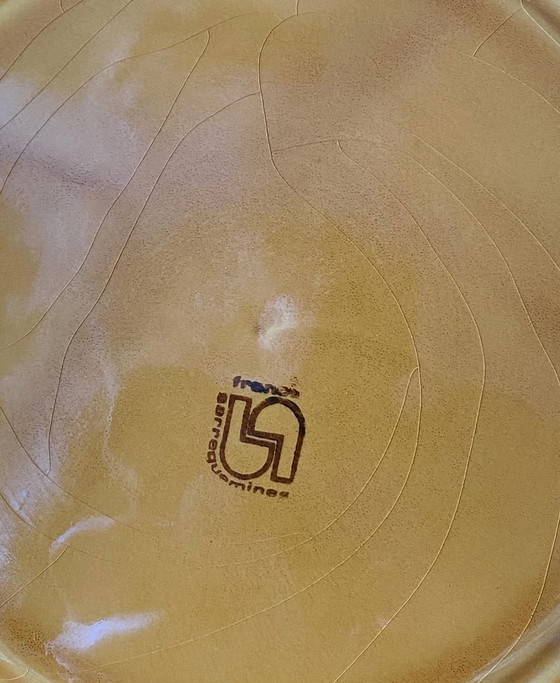 Image 1 of Sarreguemines set of 6 vintage fondue or gourmet plates