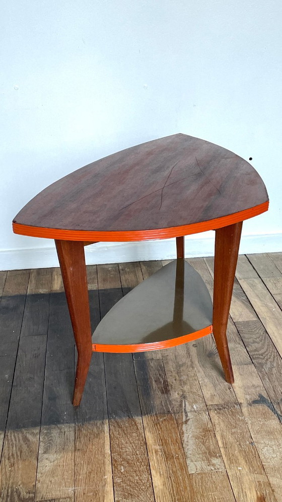 Tripod Coffee Table, 1950s/60s – Plastic, Plexiglass (photo 7 of 34)