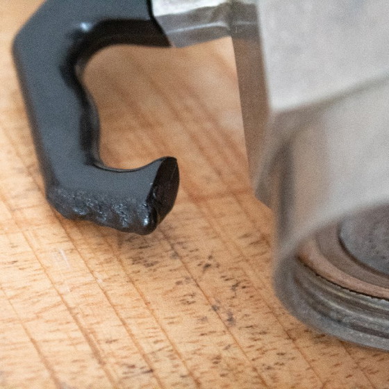 Vintage 1970s Bialetti Zanzibar Espresso Koffie Pot – Keukenaccessoires, Aluminium (photo 11 of 13)