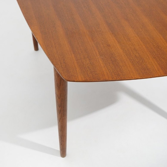 Image 1 of Teak table with extendable top, 1960s