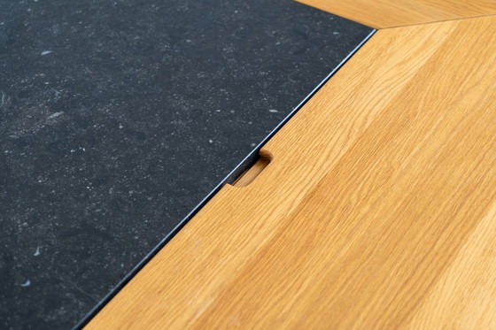 Image 1 of Table à manger « Cirkante » de Bob & Dries Vanden Berghe pour Vanden Berghe Pauvers (Belgique, années 1970).