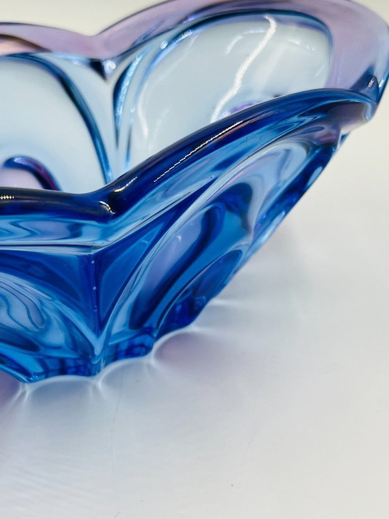 Image 1 of Taza de arte de cristal bohemio Chribska