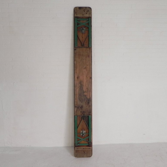 Image 1 of Folding bench, folding bench for terrace, 216 cm long, 1960s