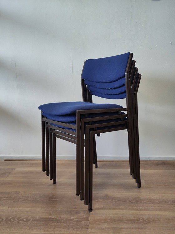 Image 1 of 4x dining chair Gijs van der Sluis 1970s