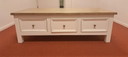 Landelijke Ashbourne salontafel met lades | wit & hout