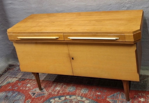Buffet Art Déco Vintage en érable, 1950 – dressoirs, Wood (photo 2 of 7)
