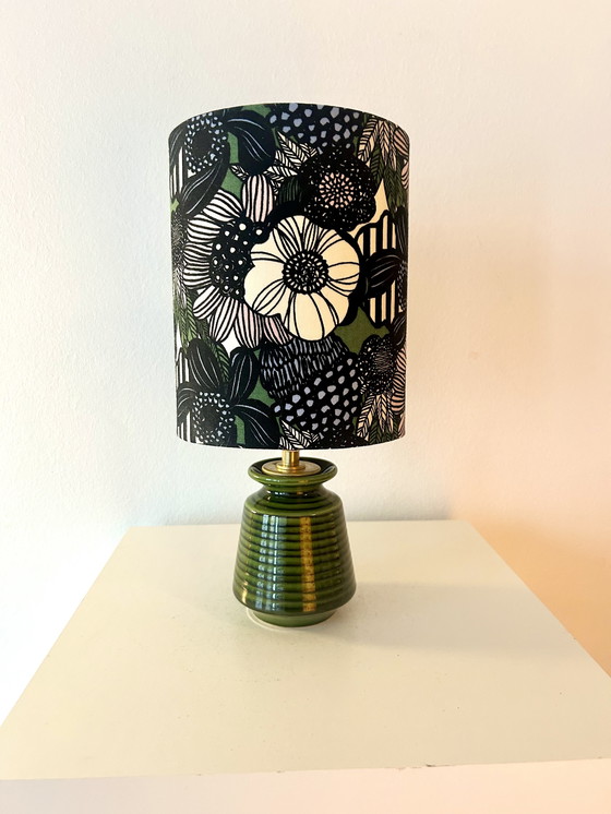 Image 1 of Modern, wireless lamp duo - upcycled from a vintage vase -