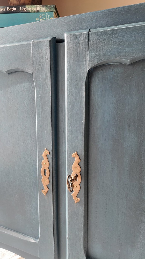 Louis XV Style Sideboard/Open Bookcase – Wood (photo 10 of 23)