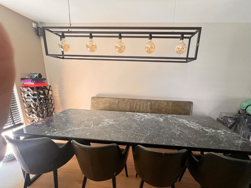 Ceramic dining table 260 x 100 x 75