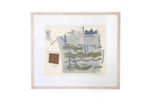 Screen print by Willemijn van Dorp – schilderijen tekeningen, Paper, Abstract