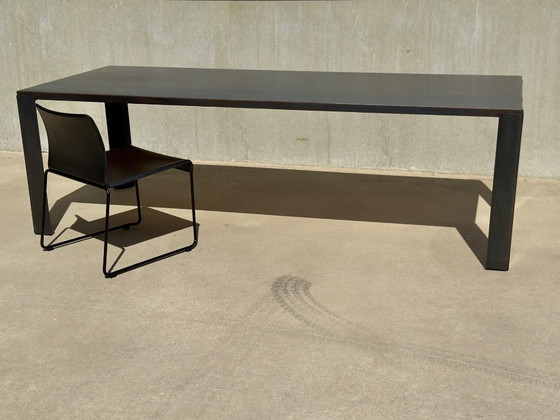 ZEUS Italy Schwerer Stahltisch BIG IRONY 238 x 100 – Esstische, Metal (photo 5 of 8)