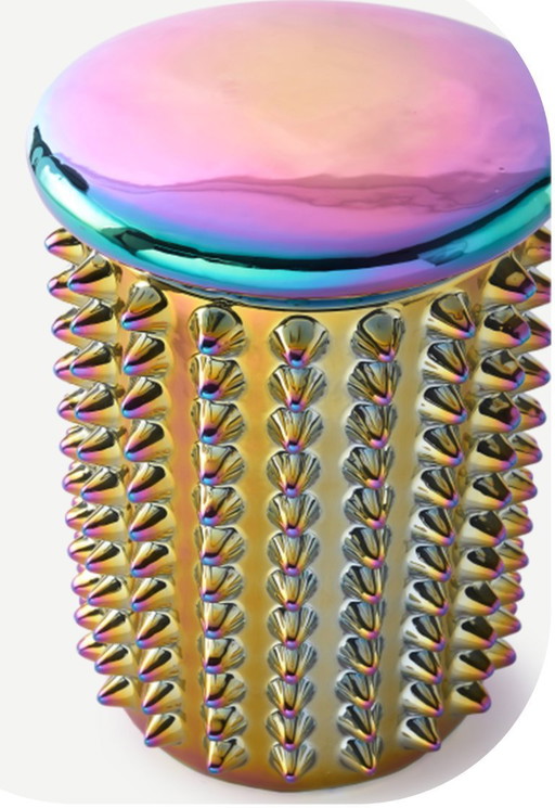 Oily Spike Side Table