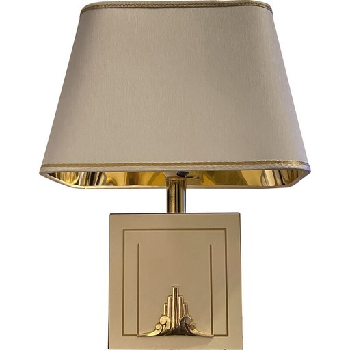 Lampe de table vintage Hollywood Regency par Disderot Francia, 1970