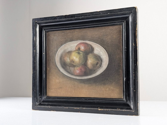 Still Life II - Dutch Pastel Drawing by Johan Hendrik Baartscheer, Early 20th Century – Paintings & Drawings (photo 6 of 9)