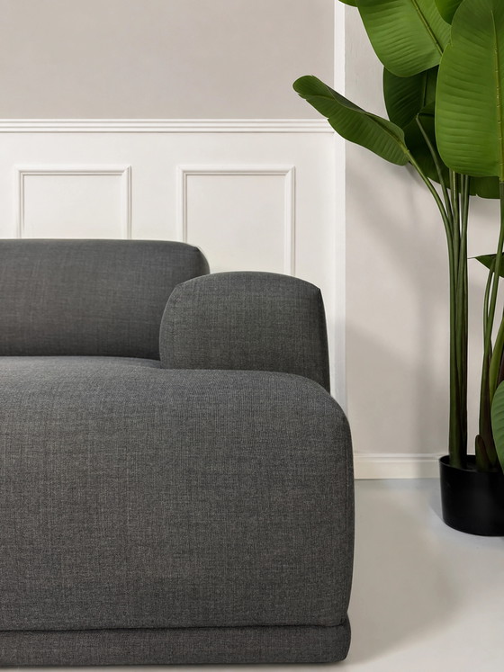 Image 1 of Muuto Connect Canapé Grau Stoff Ecksofa Canapé Modulaire