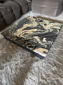 Tablero de mesa de centro de mármol