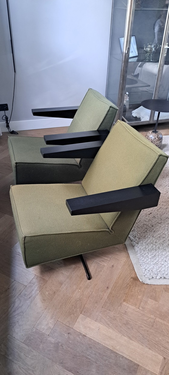 Image 1 of Set spectrumstoelen van Gerrit Rietveld