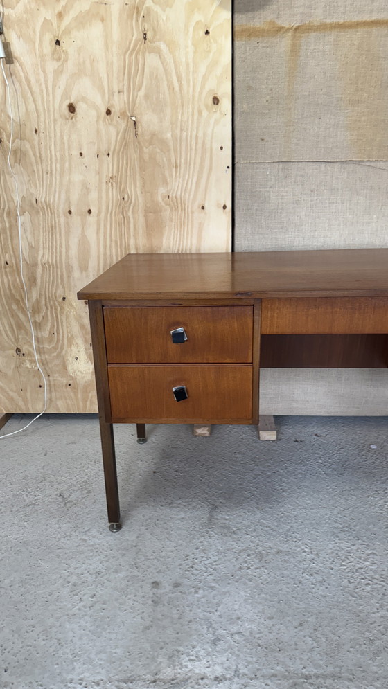 Image 1 of Vintage Freestanding Executive Desk
