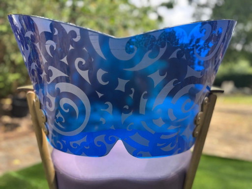 Ensemble de 5/6 chaises Bořek Šípek Maletius – Maletti Italie – Memphis design postmoderne – projet de restauration.