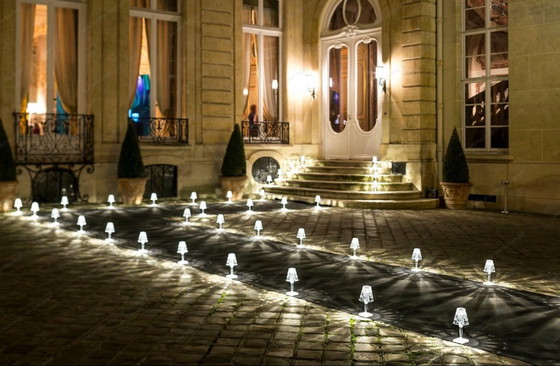 Image 1 of Kartell Big Battery lamp - Transparent Crystal | Sparkling new design classic!