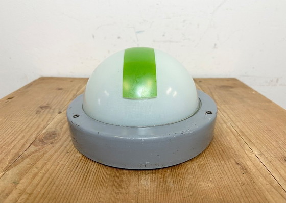 Image 1 of Vintage Emergency Wall or Ceiling Light, 1970s