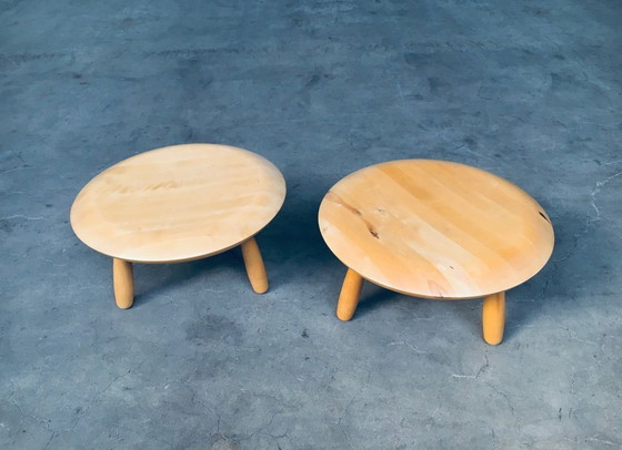Image 1 of Vintage Ikea 'Karljohan' Side Table set by Christian Hallerod for Ikea PS, 1990's