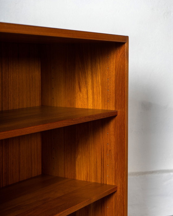 Image 1 of Mid Century Shelving Unit Or Bookcase Made Of Solid Teak