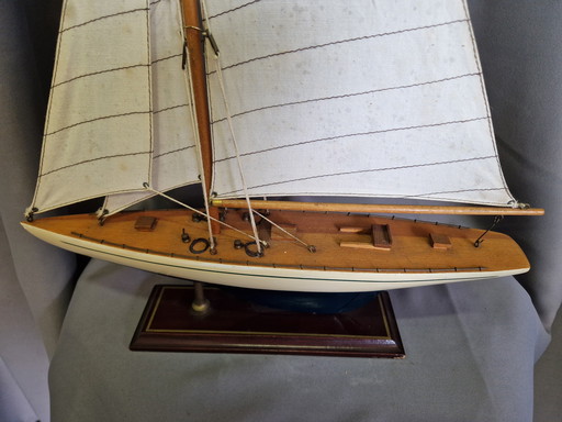 Beautiful model yacht