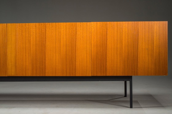 Image 1 of Vintage teakhouten dressoir model B40 van Dieter Waeckerlin voor Behr, jaren 60.