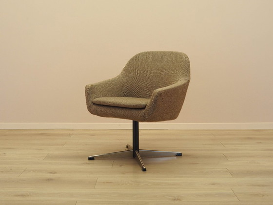 Image 1 of Brown armchair, Danish design, 1970s, production: Denmark