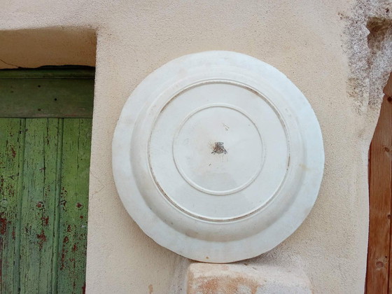 Image 1 of Earthenware dish: Gien, 19th century