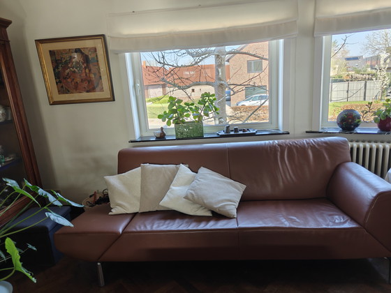 Image 1 of Salon Jori.  2 zit en 3 zit. De vier hoeken van de zetels kan men open leggen voor extra zitting Model Pacific 