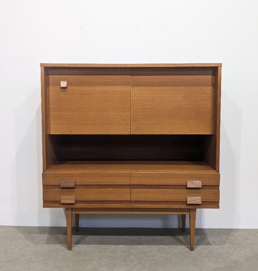 Vintage Scandinavian highboard, 1960s.