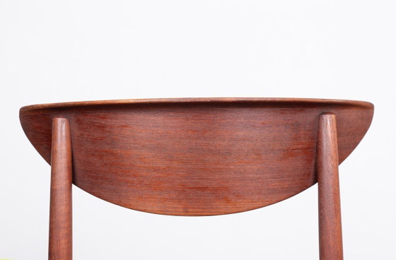 Image 1 of 6 sedie danesi in teak e alghe, modello 316 di Peter Hvidt e Orla Molgaard-Nielsen per Soborg Mobelfabrik.