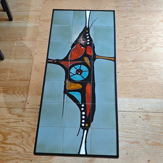 Image 1 of Tavolino da caffè in piastrelle vintage