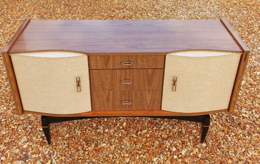 Buffet bas Mid-Century, années 1950