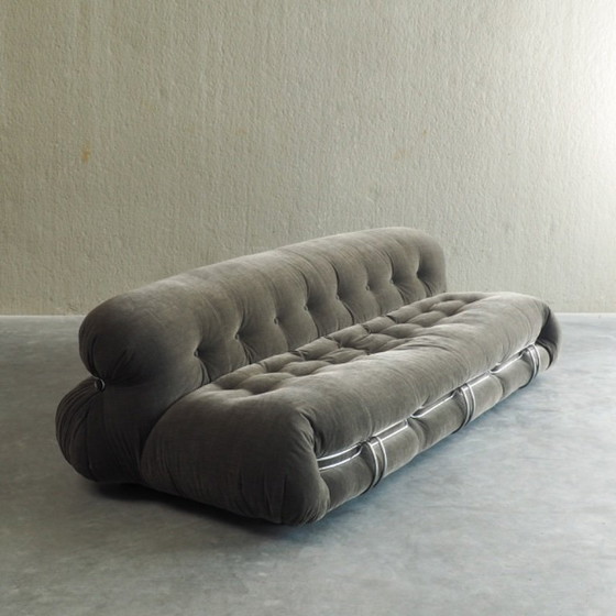 Image 1 of Soriana 3-seater sofa by Afra & Tobia Scarpa for Cassina