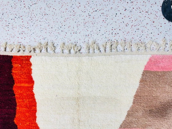 Image 1 of Handgeknüpfter, farbenfroher Berberteppich, 300 cm x 200 cm