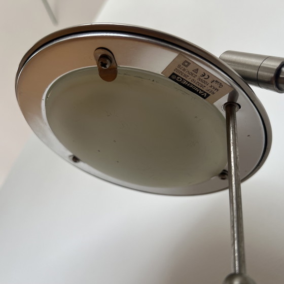 Lampe de bureau vintage Vandeheg à intensité variable – Lampes de bureau, Metal, Glass (photo 4 of 5)