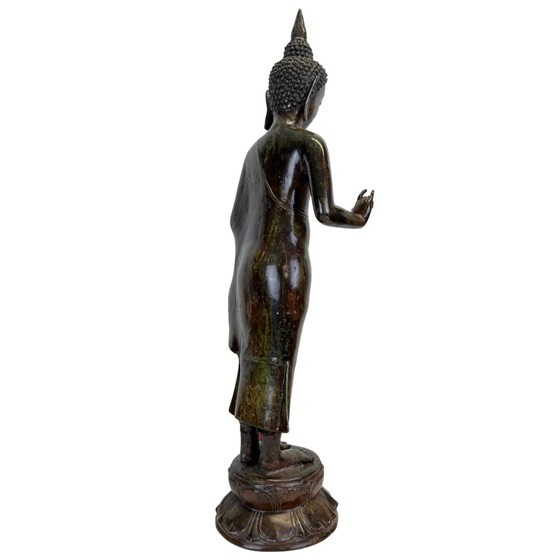 Buda javanés antiguo – Estilo Majapahit Revival – Vitarka Mudra – Esculturas (photo 4 of 11)