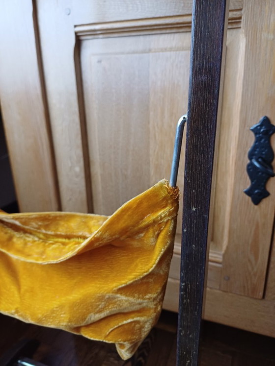 Valet de Chambre / Dressboy en Bois Authentique de Fratelli Reguitti – Portemanteaux, Velvet, Wood (photo 8 of 8)