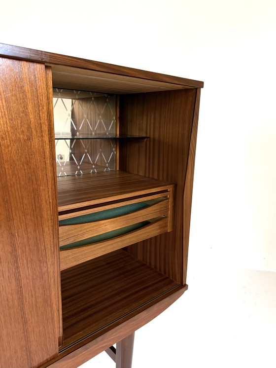 Image 1 of Credenza alta vintage in teak, Danimarca anni '60