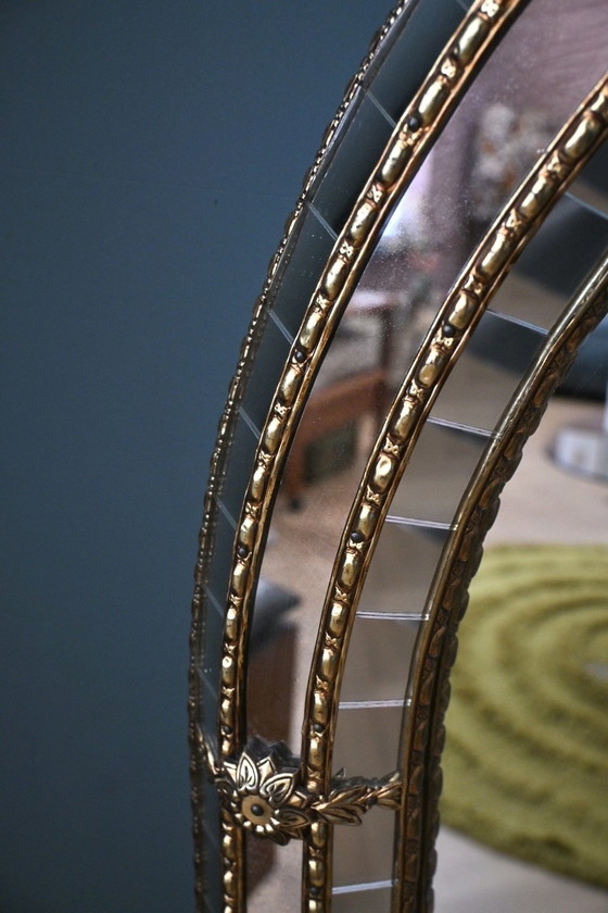 Image 1 of Grand miroir en mosaïque vénitienne