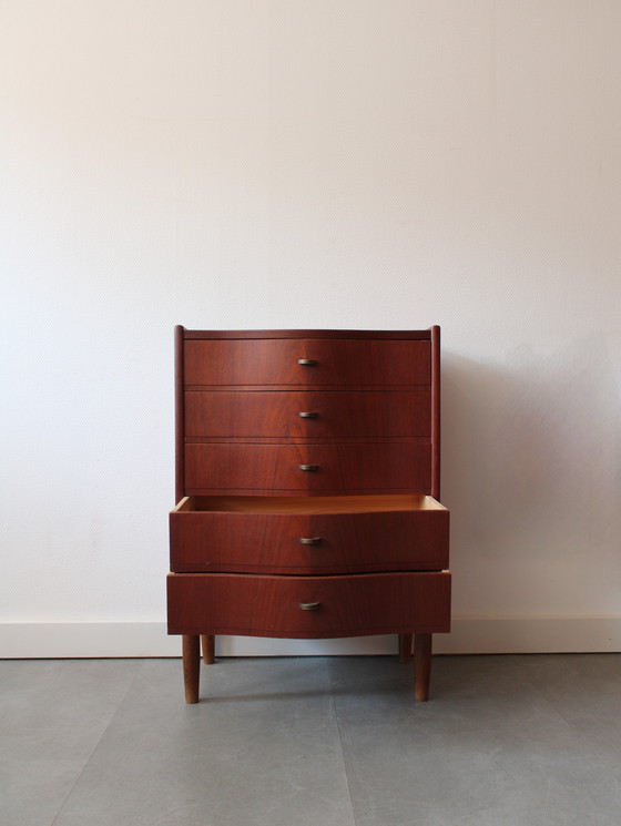 Image 1 of Vintage Deense ladekast in teak 