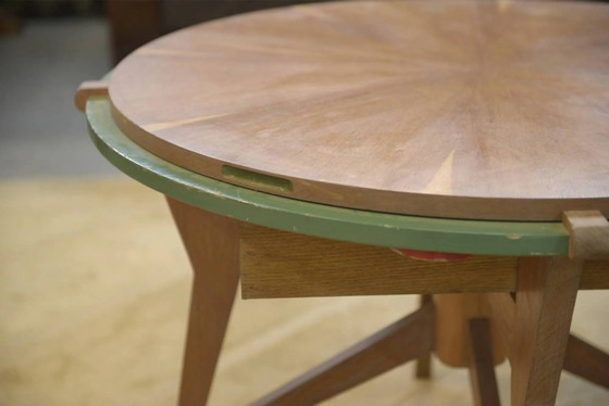 Game table / side table in oak from the 1940s. – Wood, Vintage (photo 13 of 14)