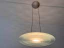 Sargot Nebula Pendant lamp, white glass