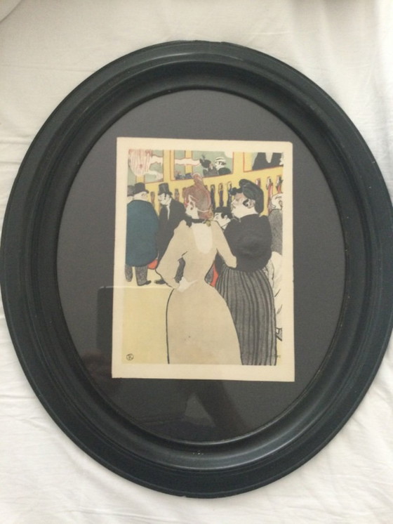 Image 1 of Henri de Toulouse Lautrec - Litho Au Moulin Rouge