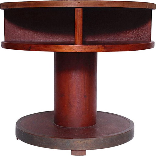 Mesa vintage Art Déco Checoslovaquia, década de 1920